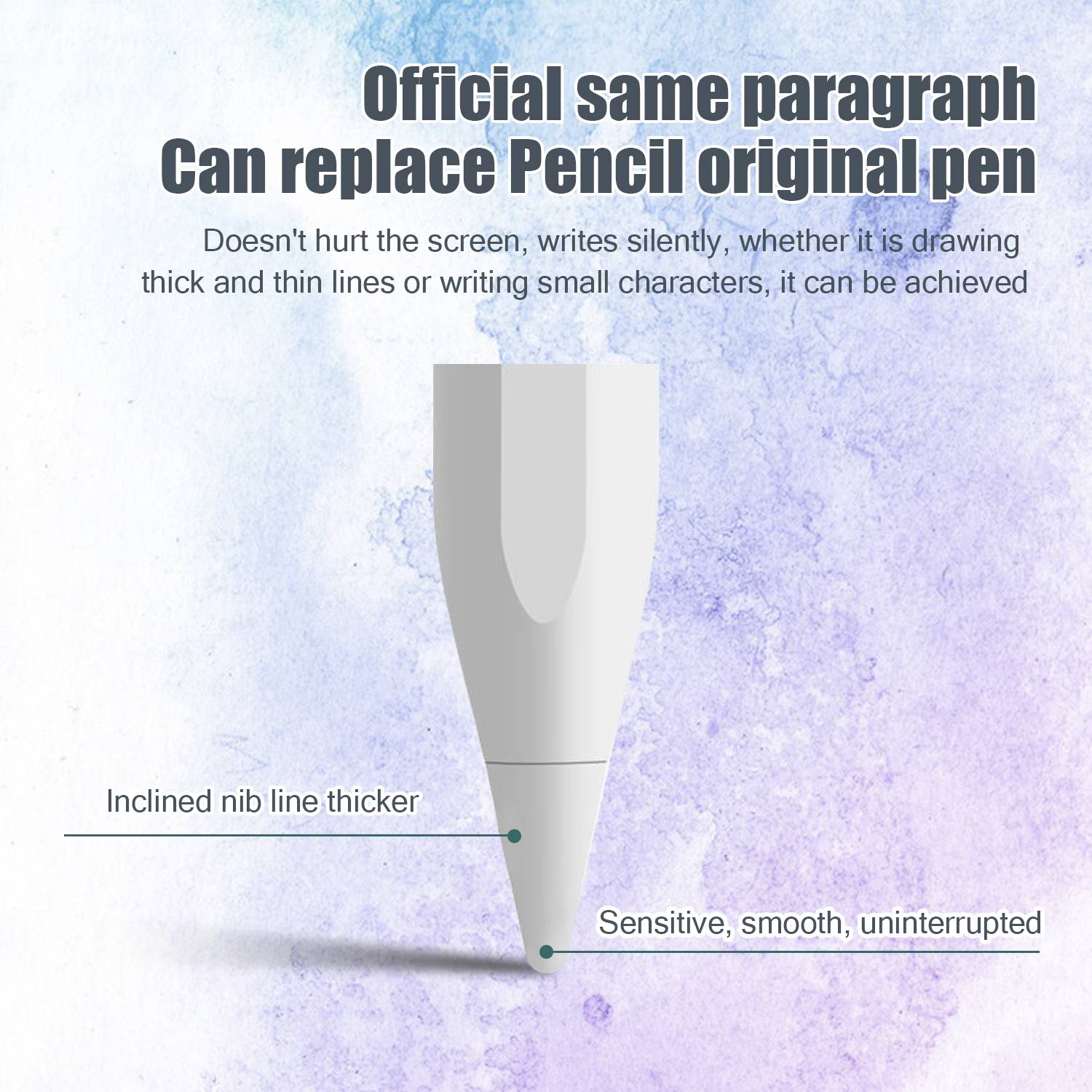 Eingabestift für iPad-Serien 2018–2023 White