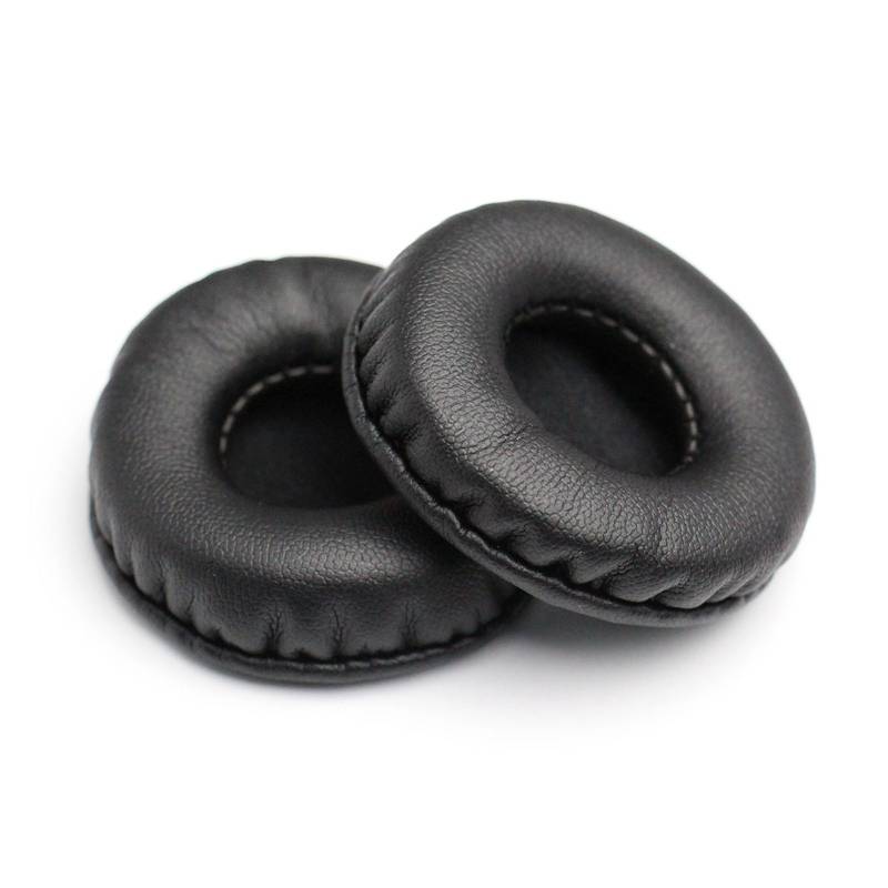 Ohrpolster für Koss Porta Pro PP/KSC35/KSC75/KSC55 Kunstleder Ear Pads schwarz