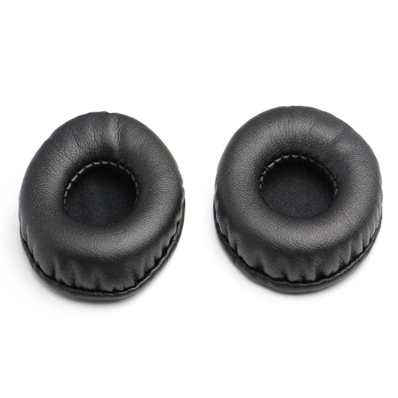Ohrpolster für Koss Porta Pro PP/KSC35/KSC75/KSC55 Kunstleder Ear Pads schwarz