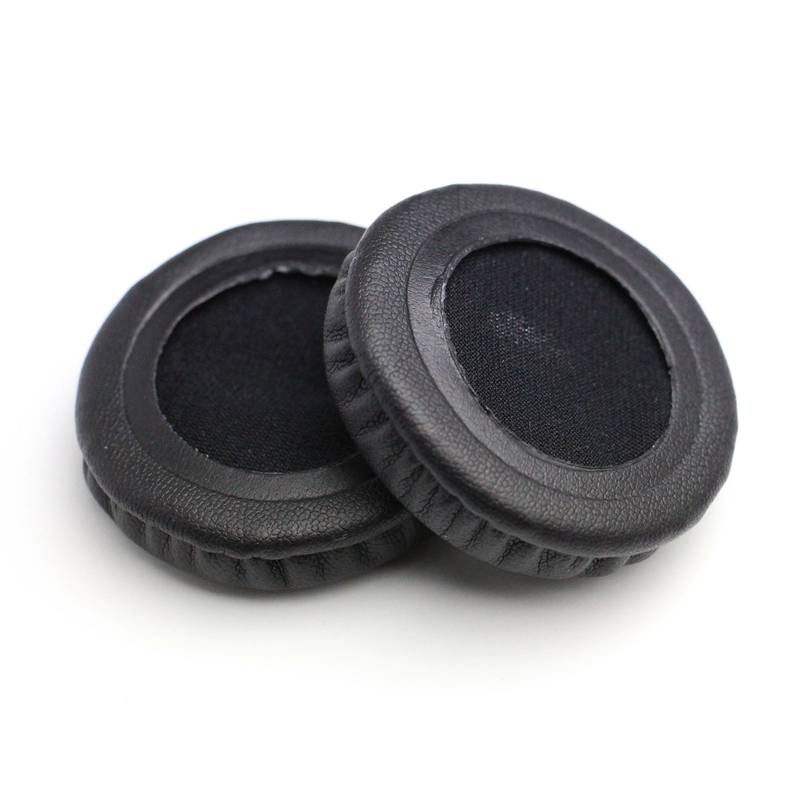 Ohrpolster für Koss Porta Pro PP/KSC35/KSC75/KSC55 Kunstleder Ear Pads schwarz