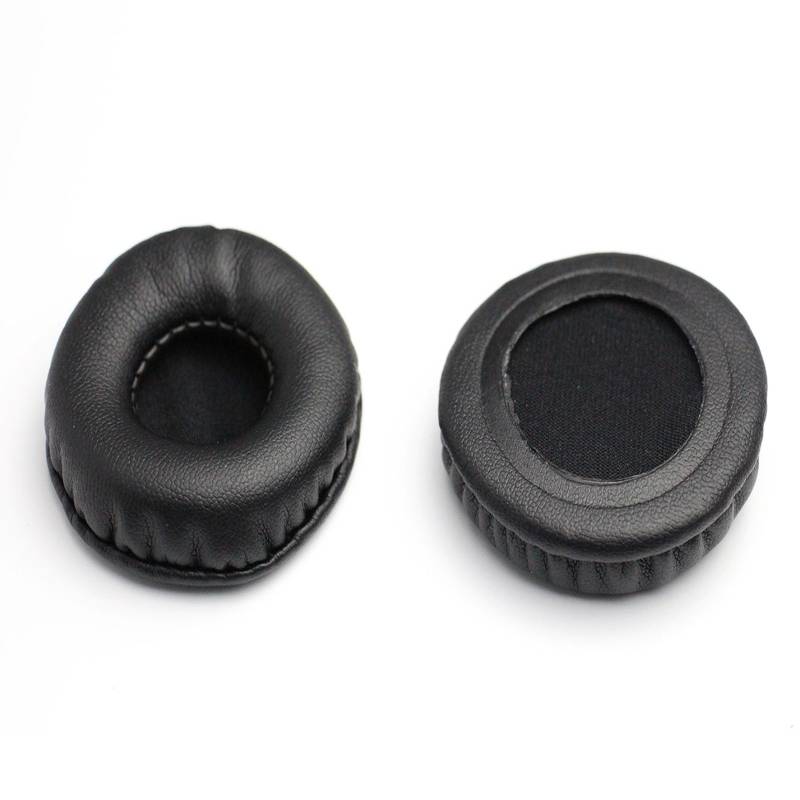 Ohrpolster für Koss Porta Pro PP/KSC35/KSC75/KSC55 Kunstleder Ear Pads schwarz