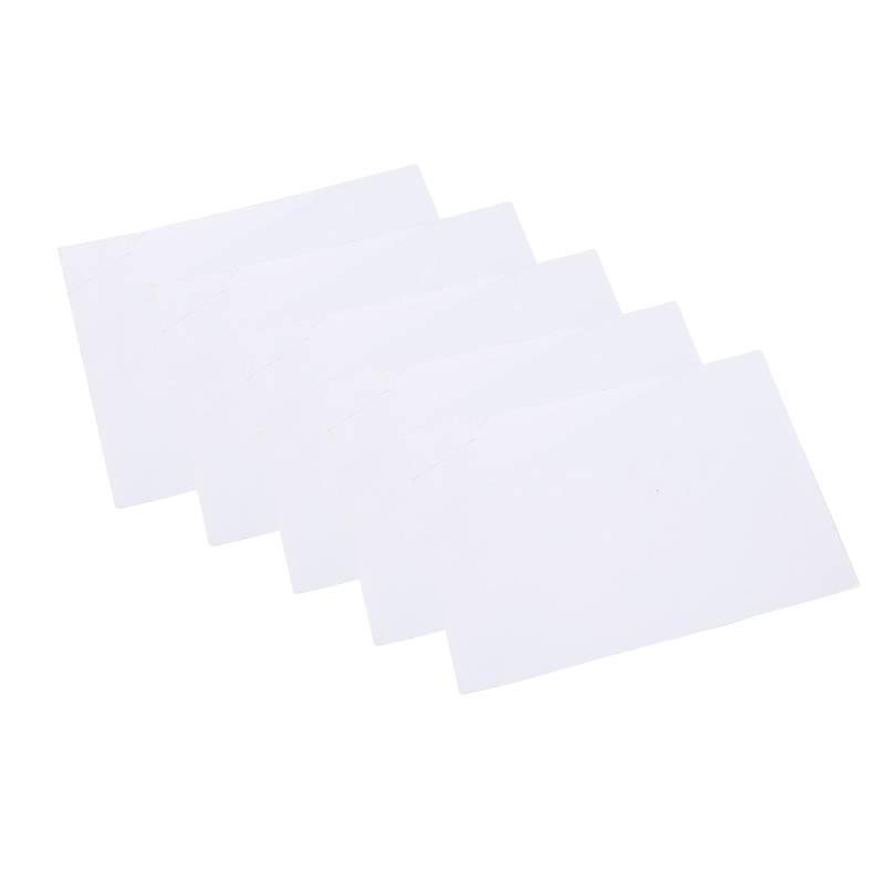 Wasserfeste selbstklebende Reparaturflicken 5 Stk White