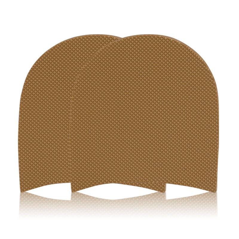Schuhsohlen-Reparaturpads Schuhreparatur Fersenpads Gummi 2-Paar LightBrown