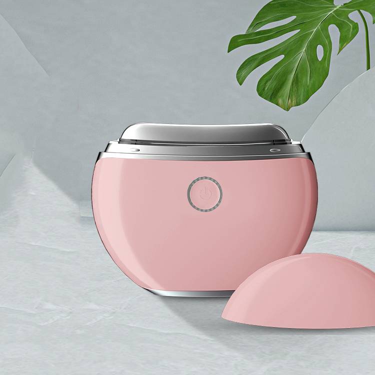 Gua Sha elektrisches Gesichts- und Körpermassagegerät EMS Mikrostrom Pink