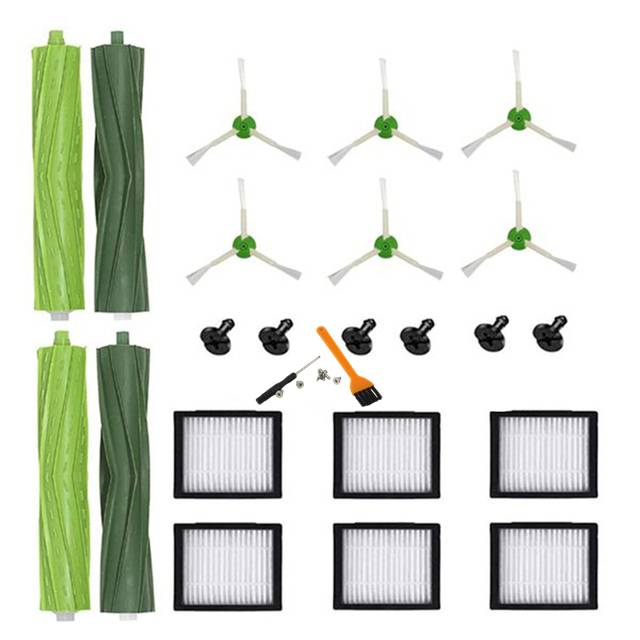 Zubehör 24 Teile iRobot Roomba i6 / i6+ / i3 / i3+ / i4 / i4+ / i7 / i7+ / i8 / i8+ / j7 / j7+ / E5 / E6