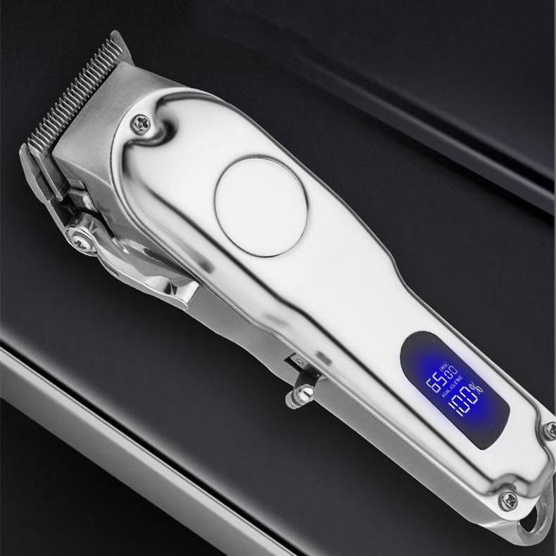 Haarschneider/Trimmer mit Zubehör – Lautlos und wiederaufladbar Silver
