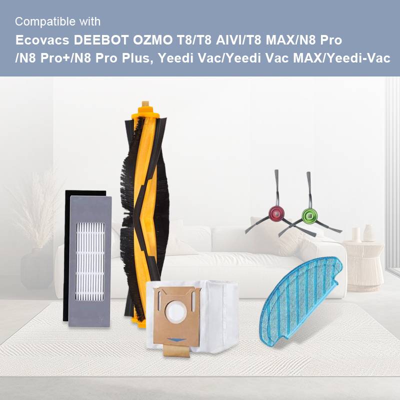 Zubehör Ecovacs DEEBOT OZMO T8/T8 AIVI/T8 MAX/N8 Pro/N8 Pro+/N8 Pro Plus, Yeedi Vac/Yeedi Vac MAX/Yeedi-Vac