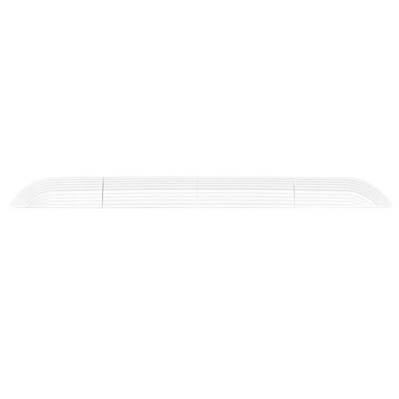 Schwellenrampe/Türschwellenrampen für Saugroboter 1 Satz White
