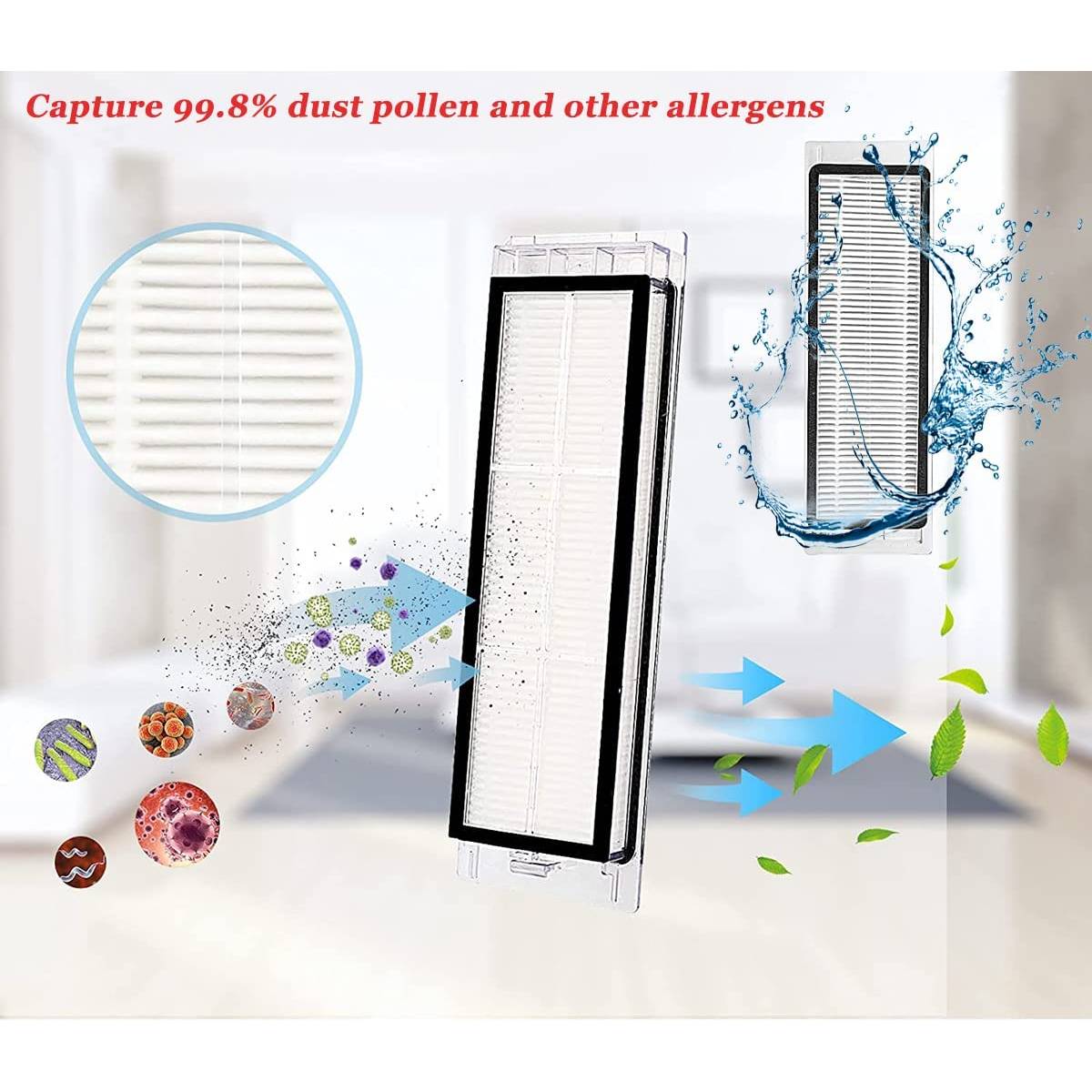 Zubehör für Xiaomi Roborock S5 S6 Max 10 Teile