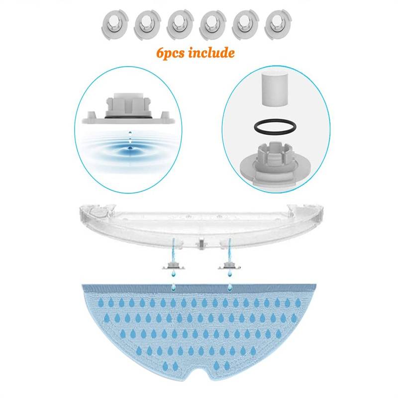 Zubehör Xiaomi Roborock S5 Max/S50/S51/S55/S5/S60/S65/S6/S6 Pure/S6 MAXV 22 Teile