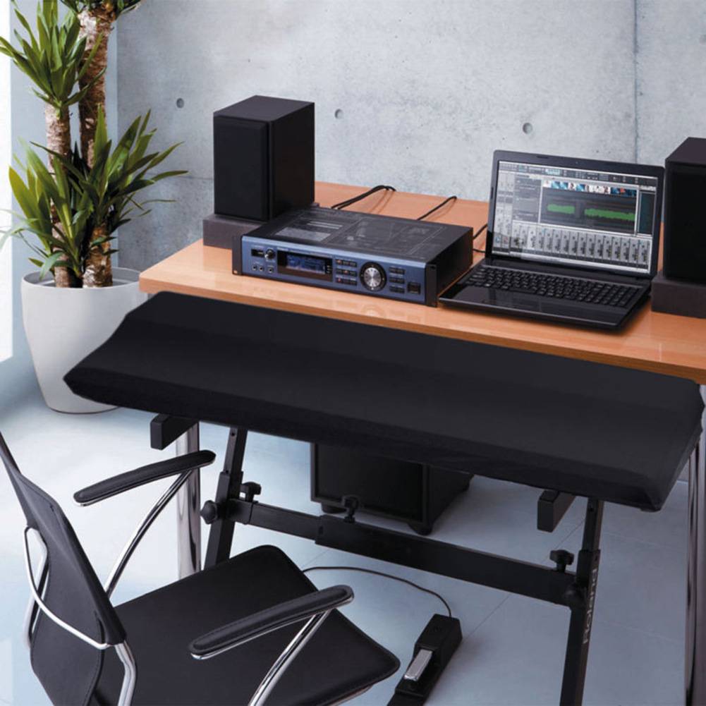 Staubschutzhülle für Tastatur / Klaviertastatur Black