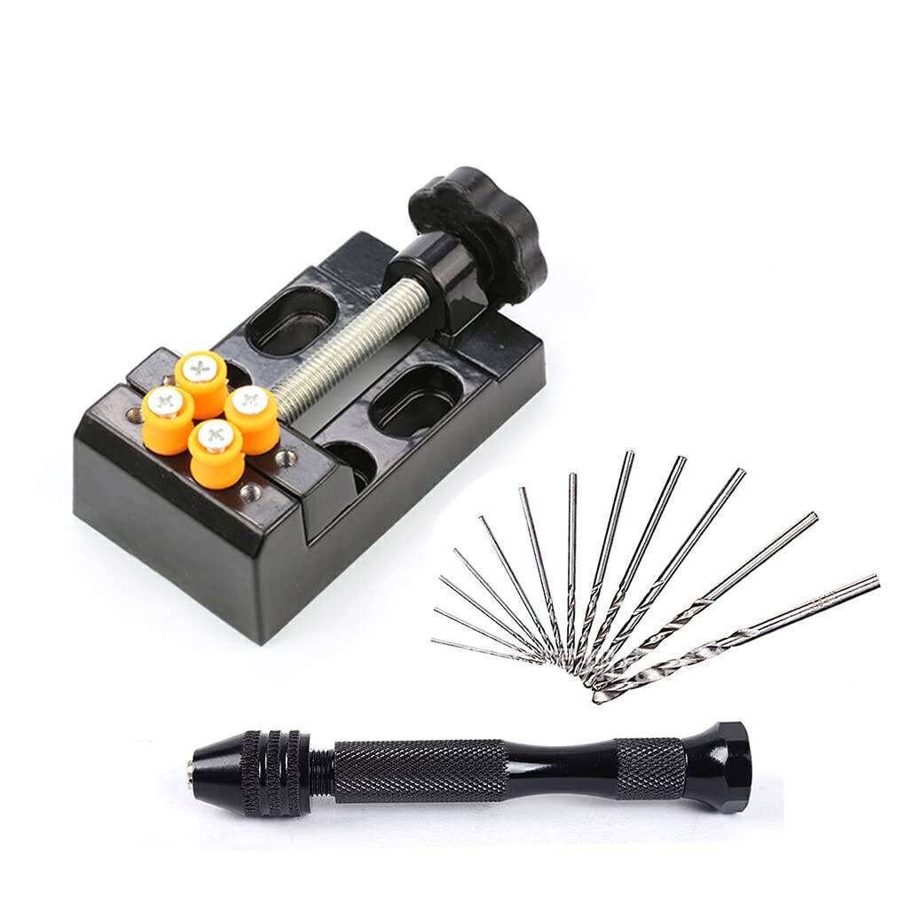 Werkzeugsatz mit Mikro-Spiralbohrer Black