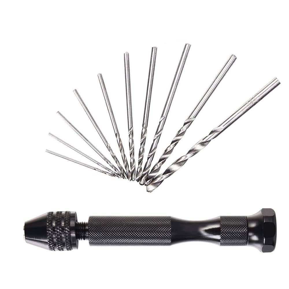 Werkzeugsatz mit Mikro-Spiralbohrer Black