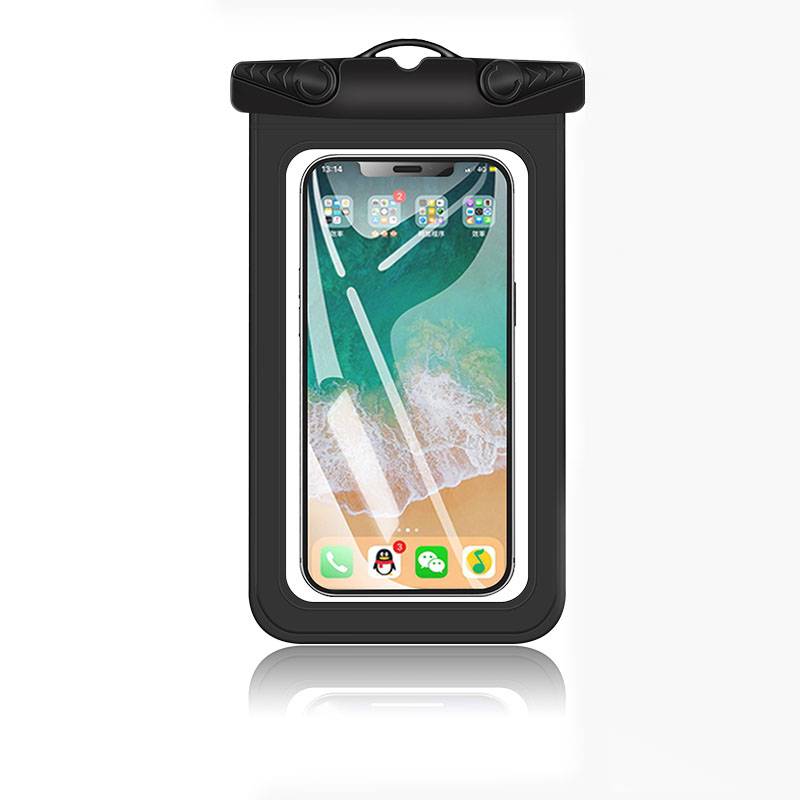 Wasserdichte Handyhülle 7 Zoll Black