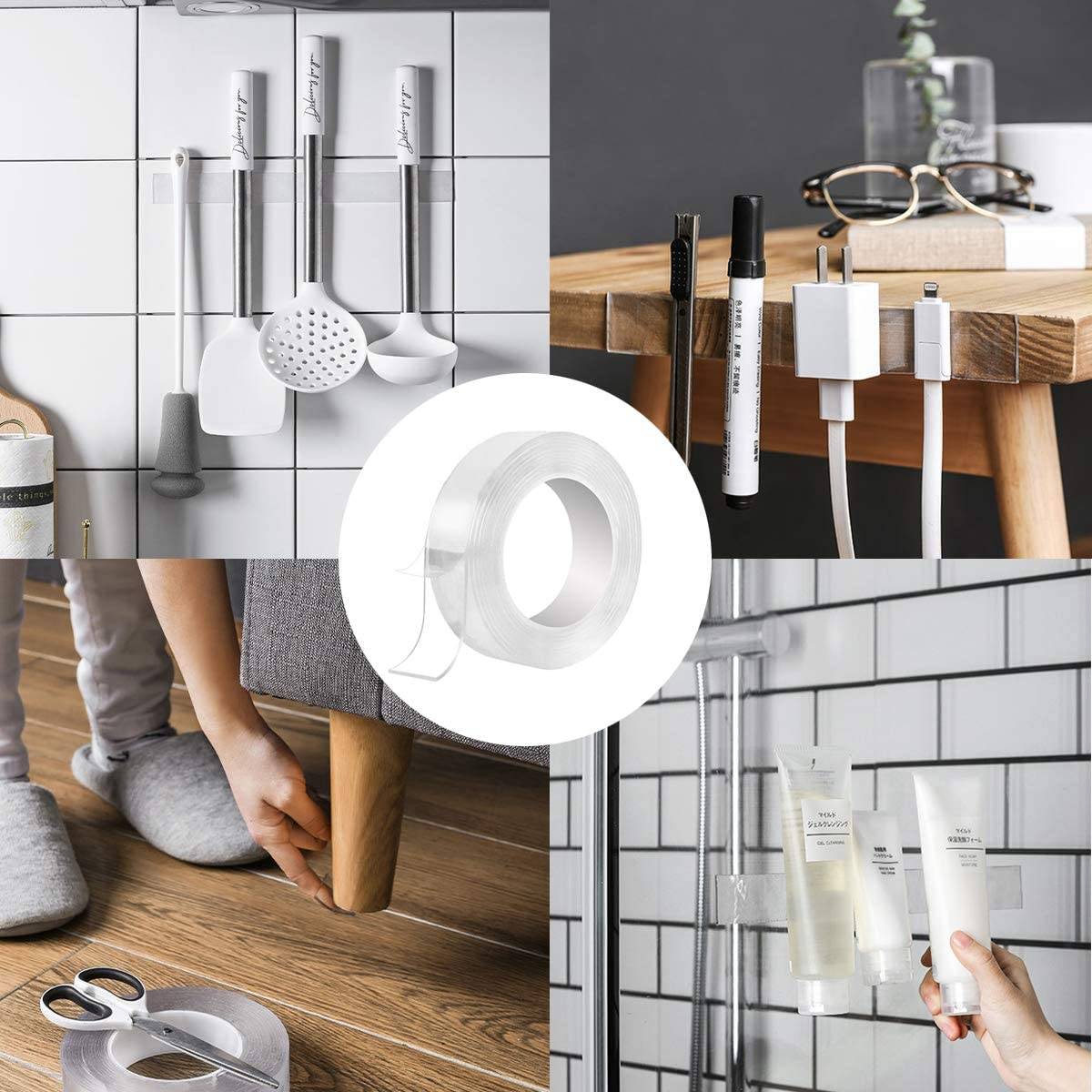 Wiederverwendbares doppelseitiges Nanoband 3 m