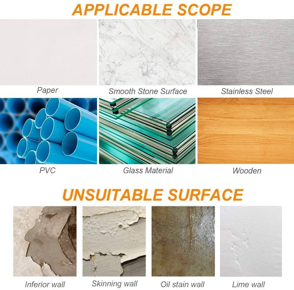 Wiederverwendbares doppelseitiges Nano-Klebeband 5 m 1 Packung