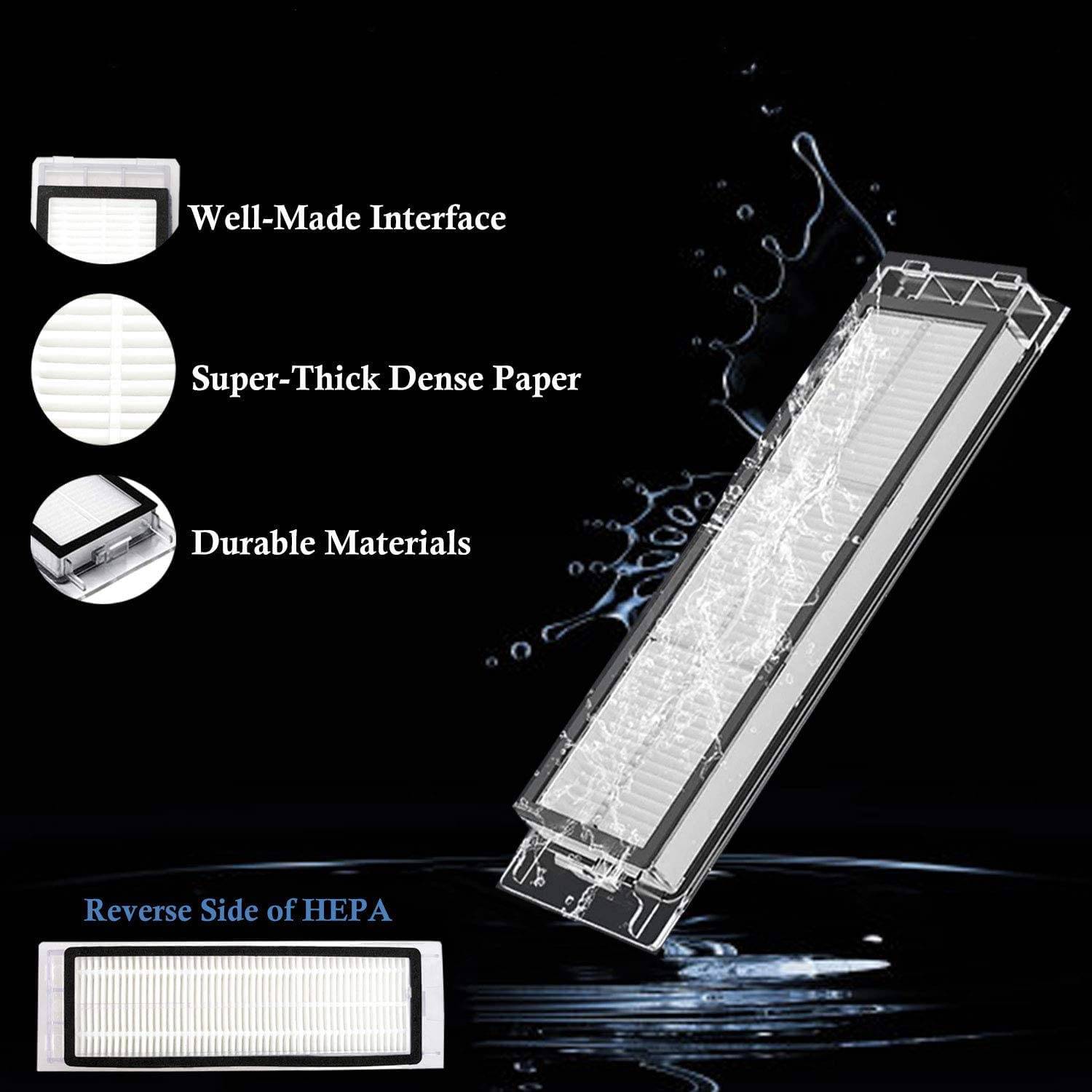 Staubsaugerzubehör 26 Teile Xiaomi Roborock S50/S55/S6/S5 Max