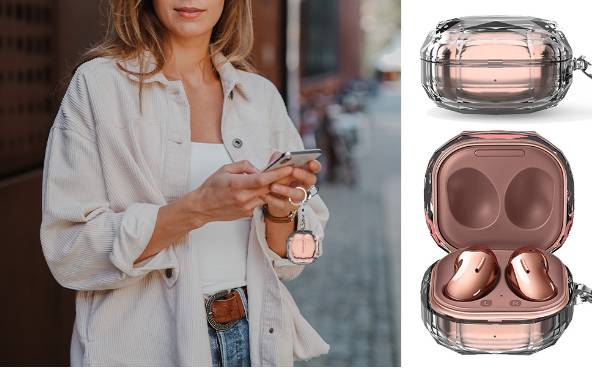 Schutzhülle für Samsung Galaxy Buds Live/2/Pro/2 Pro Transparent