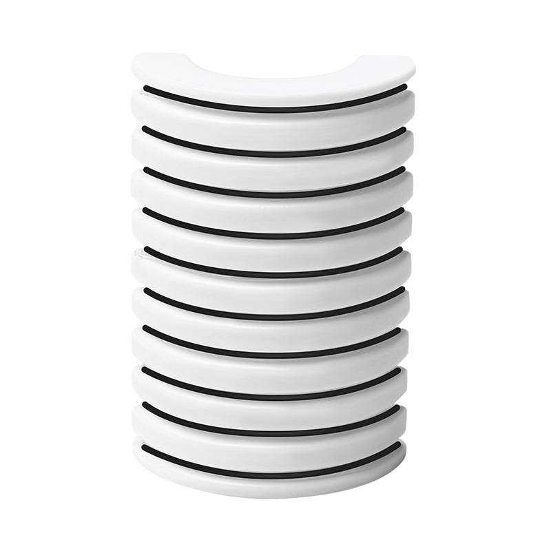 Selbstklebende Wimpernstreifen, 10er Pack Black