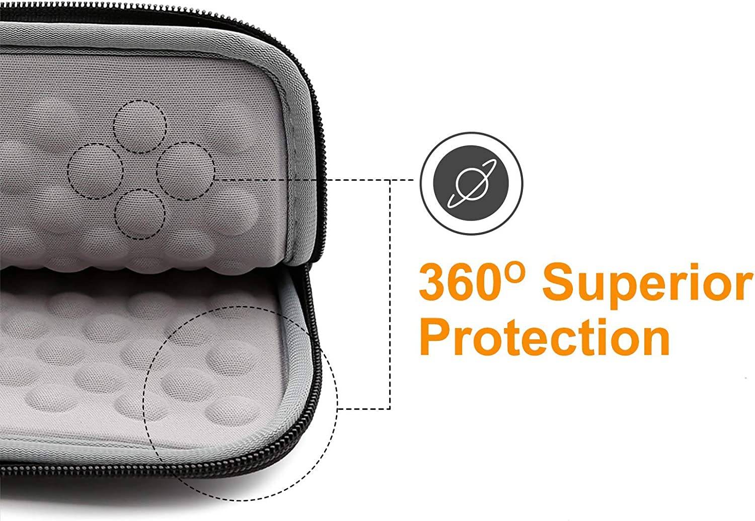 Gefütterte Laptoptasche Black 15,6 Zoll