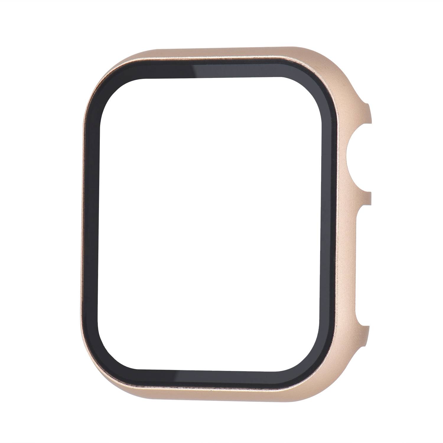 Smartwatch-Hülle mit Displayschutzfolie Gold 42 mm