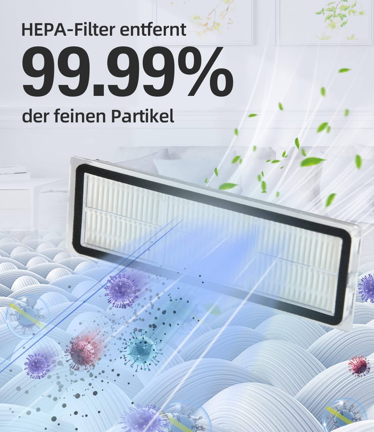 Zubehör für Dreame L10s / L10 Ultra Roboterstaubsauger 12 Teile