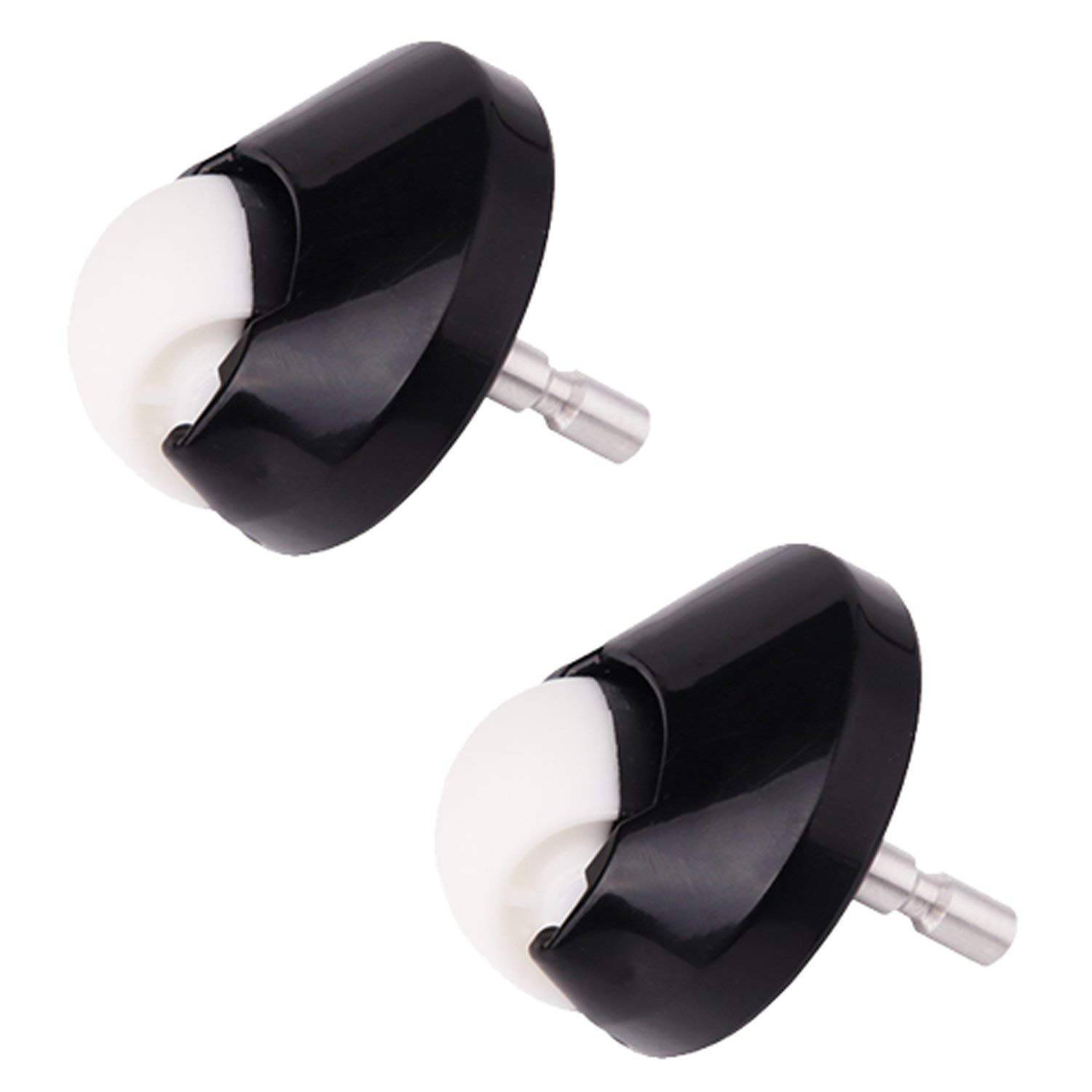 Vorderrad für iRobot Roomba 500/600/700/880/980 Schwarz 2er-Pack