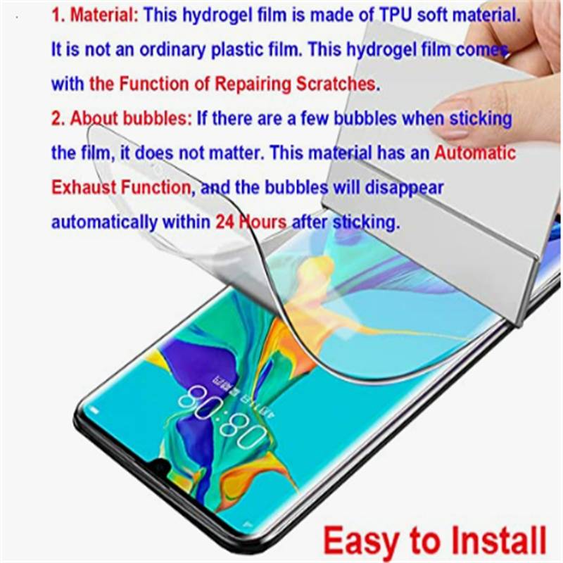 Hydrogel-Displayschutz Transparent