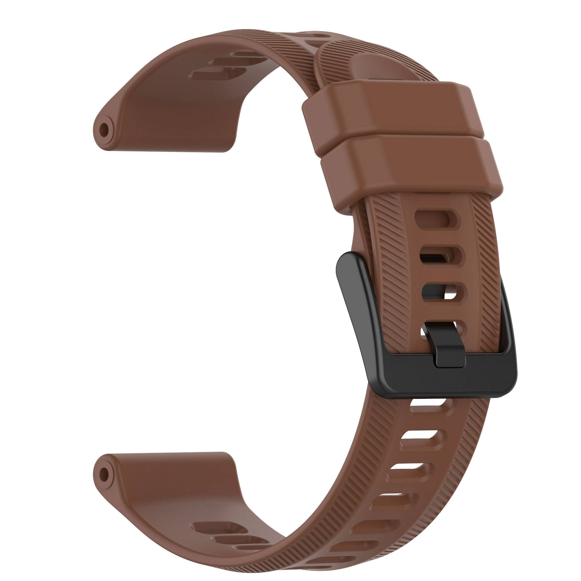 Silikonarmband für Garmin Forerunner 265/965 Brown