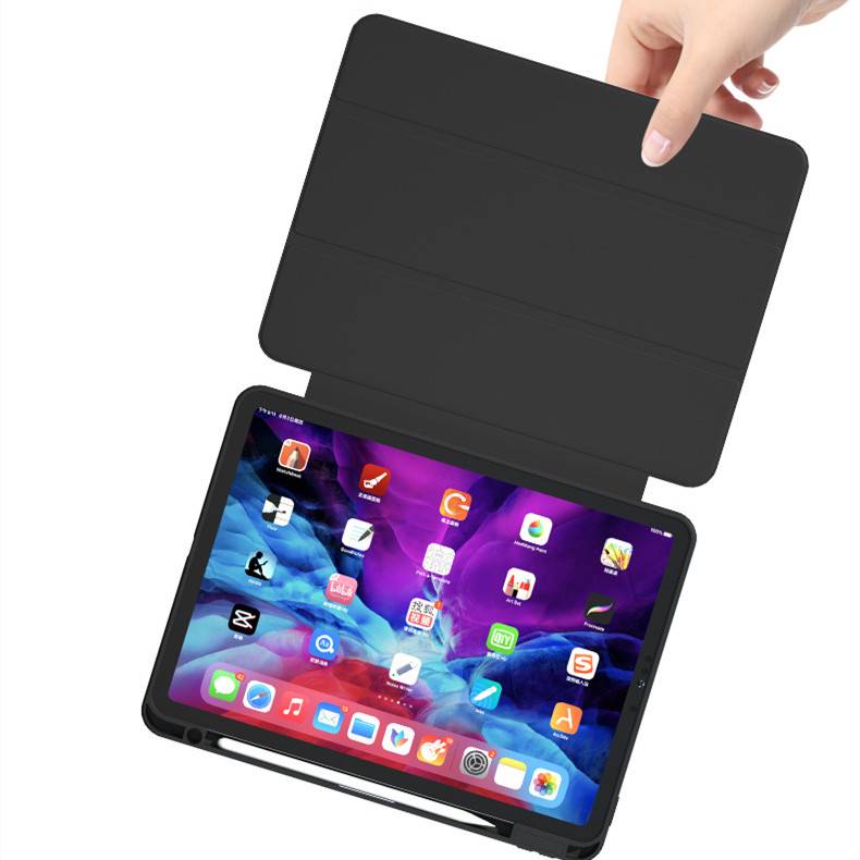 Magnetische Hülle mit Standfunktion Black iPad Pro 12.9 2018/2020/2021