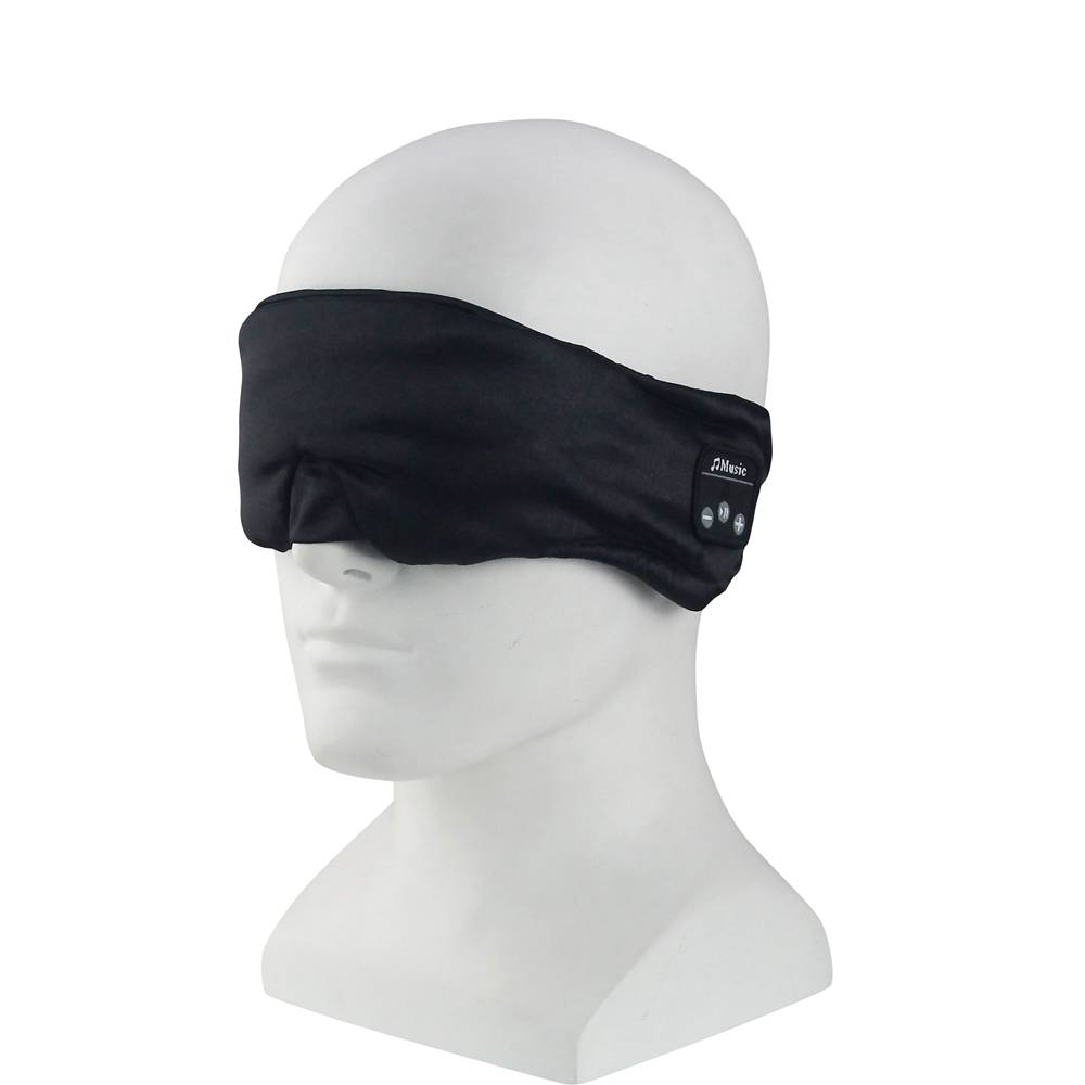 Bluetooth-Schlafmaske mit integrierten Lautsprechern Black