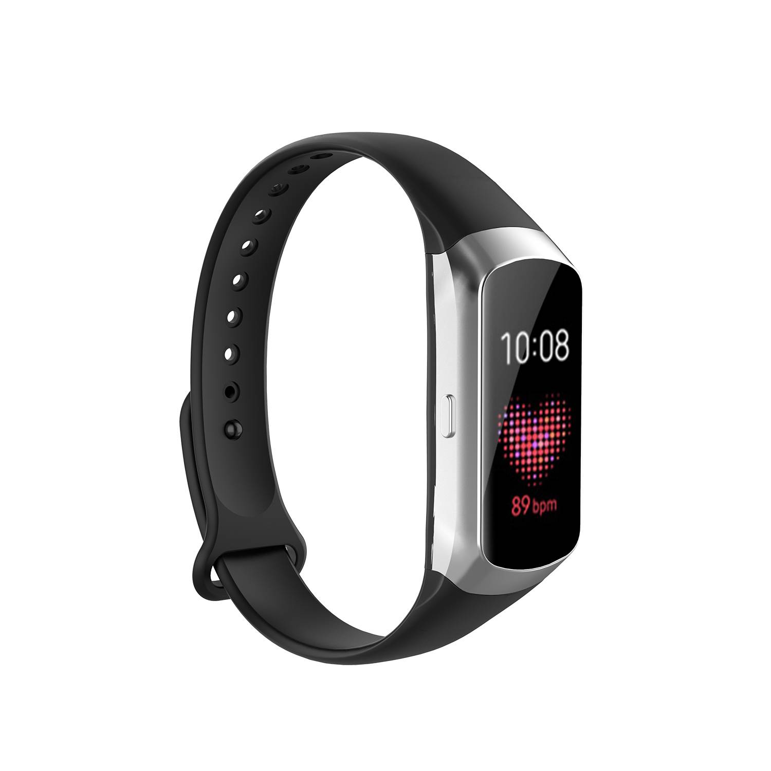 Uhrenarmband Silikon Black Samsung Galaxy Fit SM-R370