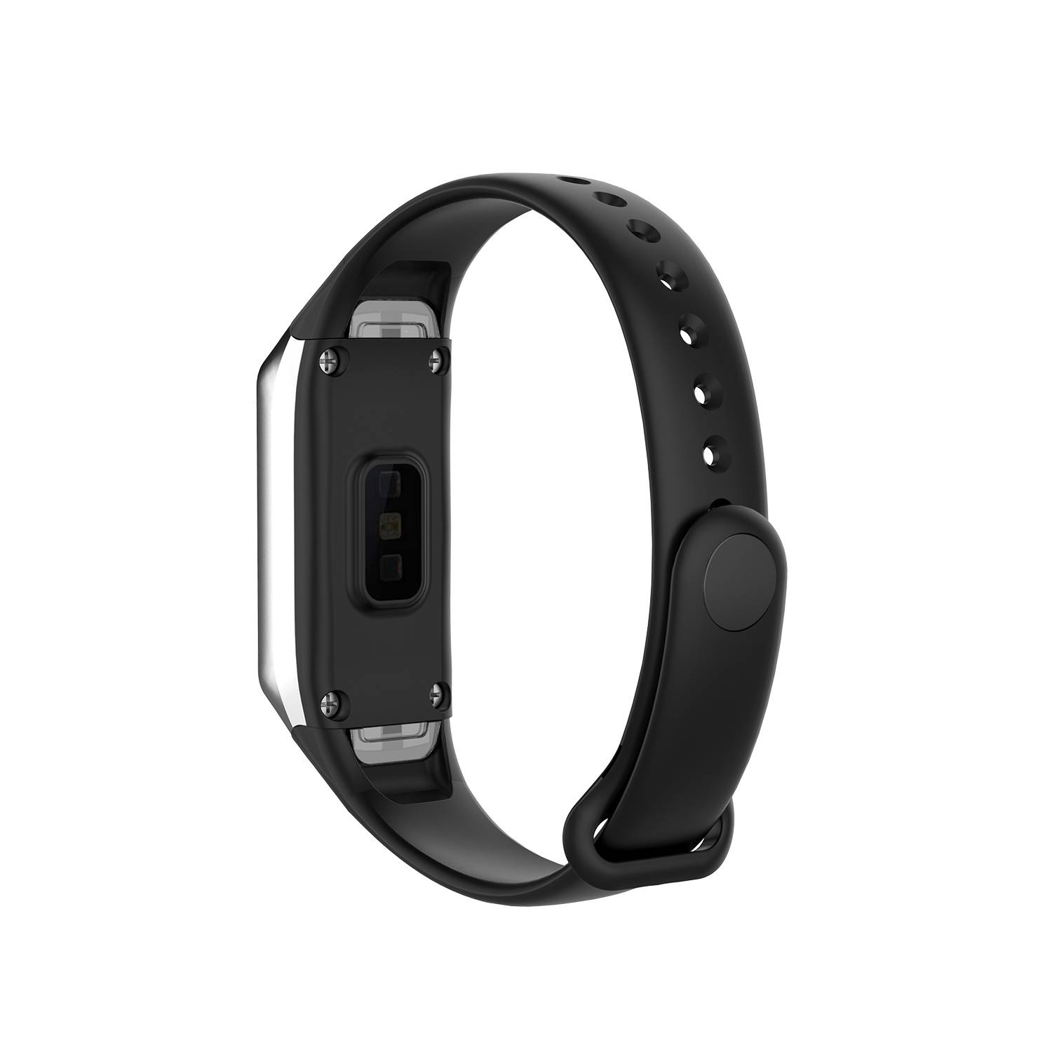 Uhrenarmband Silikon Black Samsung Galaxy Fit SM-R370