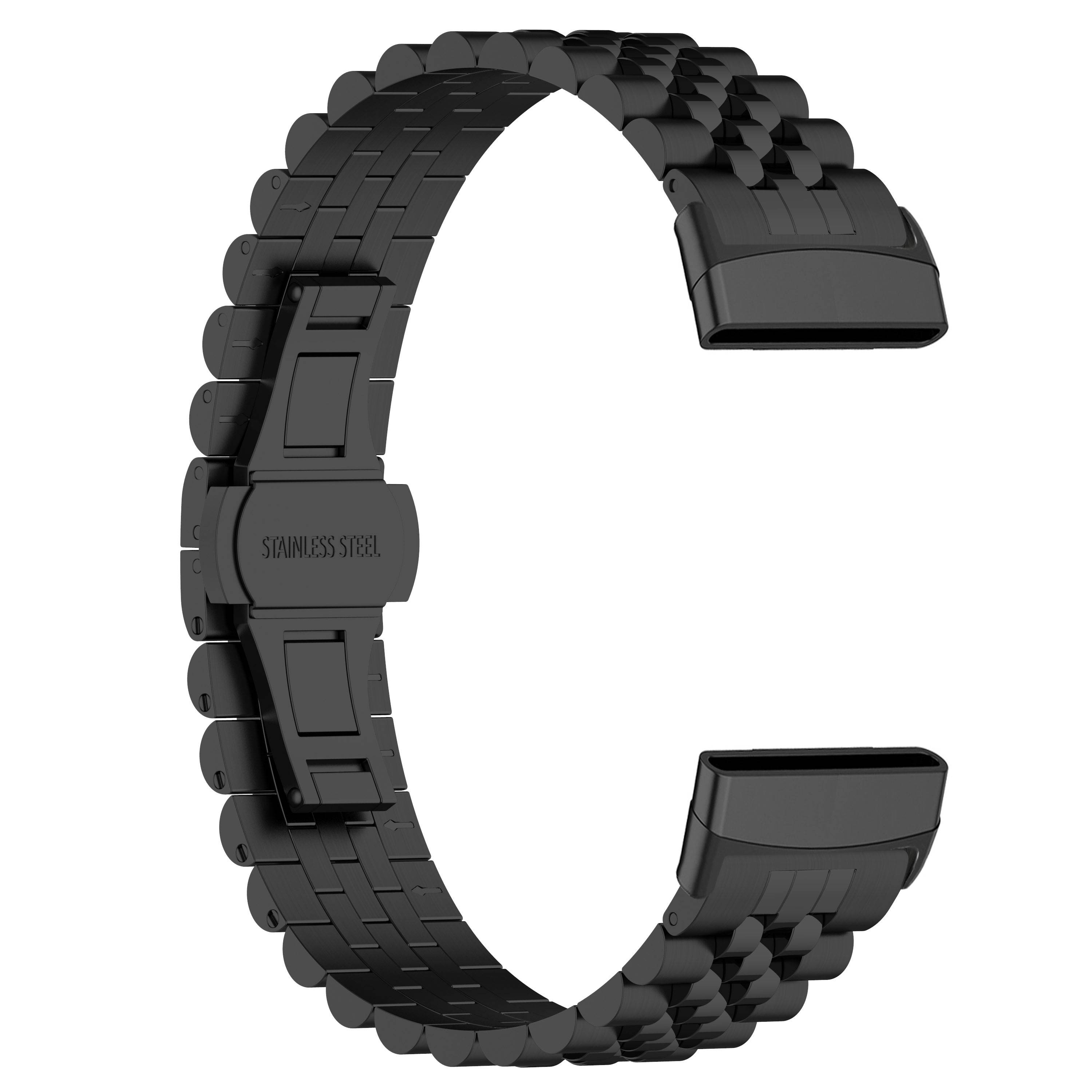 Uhrenarmband aus Edelstahl Black