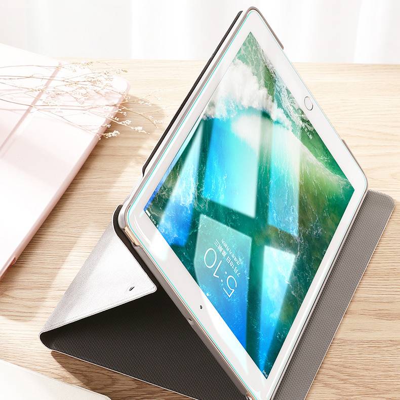 Tablet-Displayschutz aus gehärtetem Glas, 2er-Pack Transparent