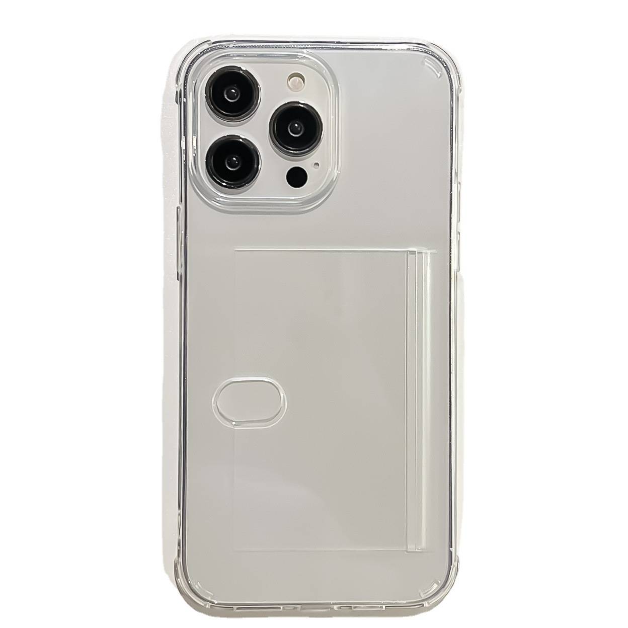 Handytasche mit Seitenfach Transparent iPhone 11 Pro Max