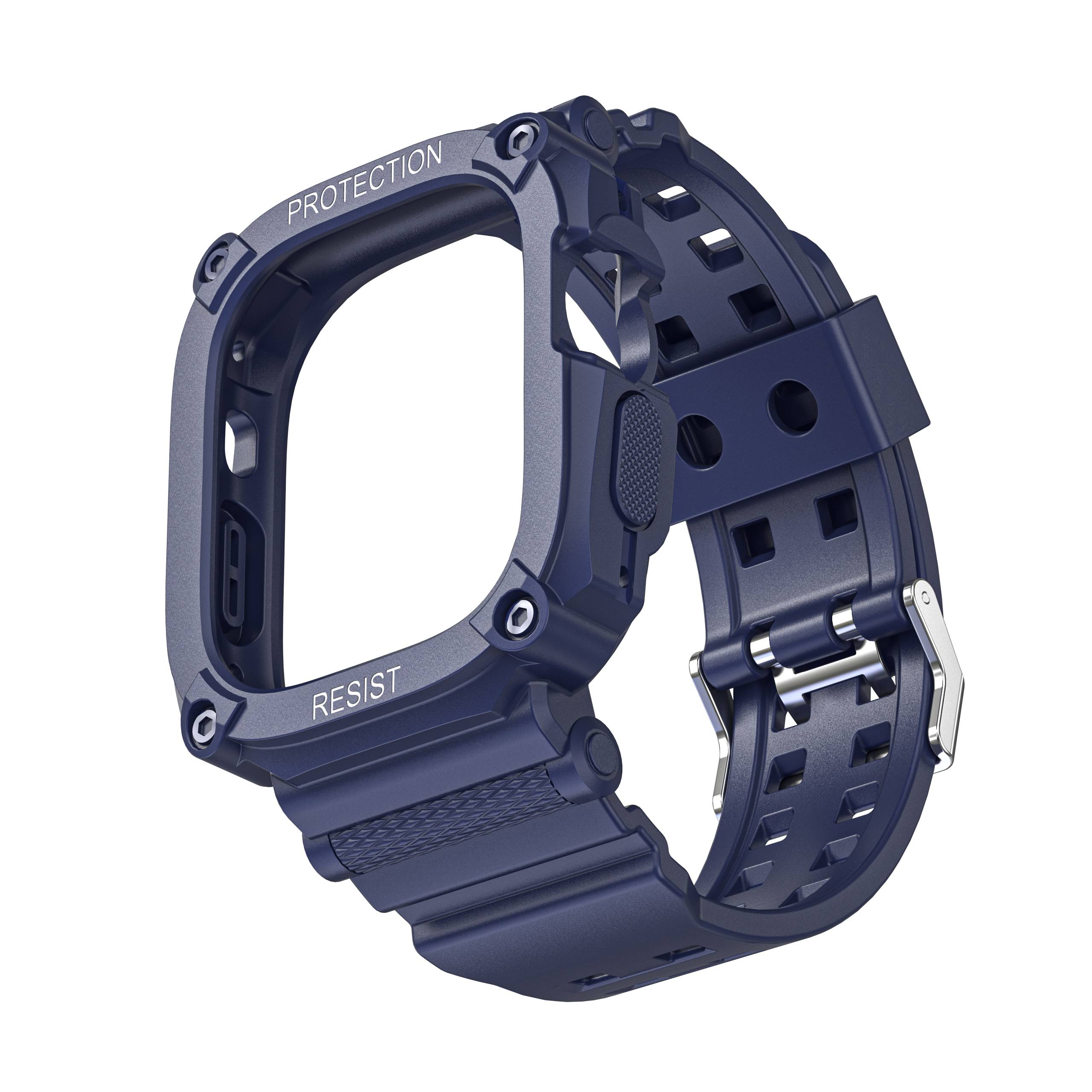 Schutzhülle und Armband für Apple Watch Ultra 49 mm DarkBlue