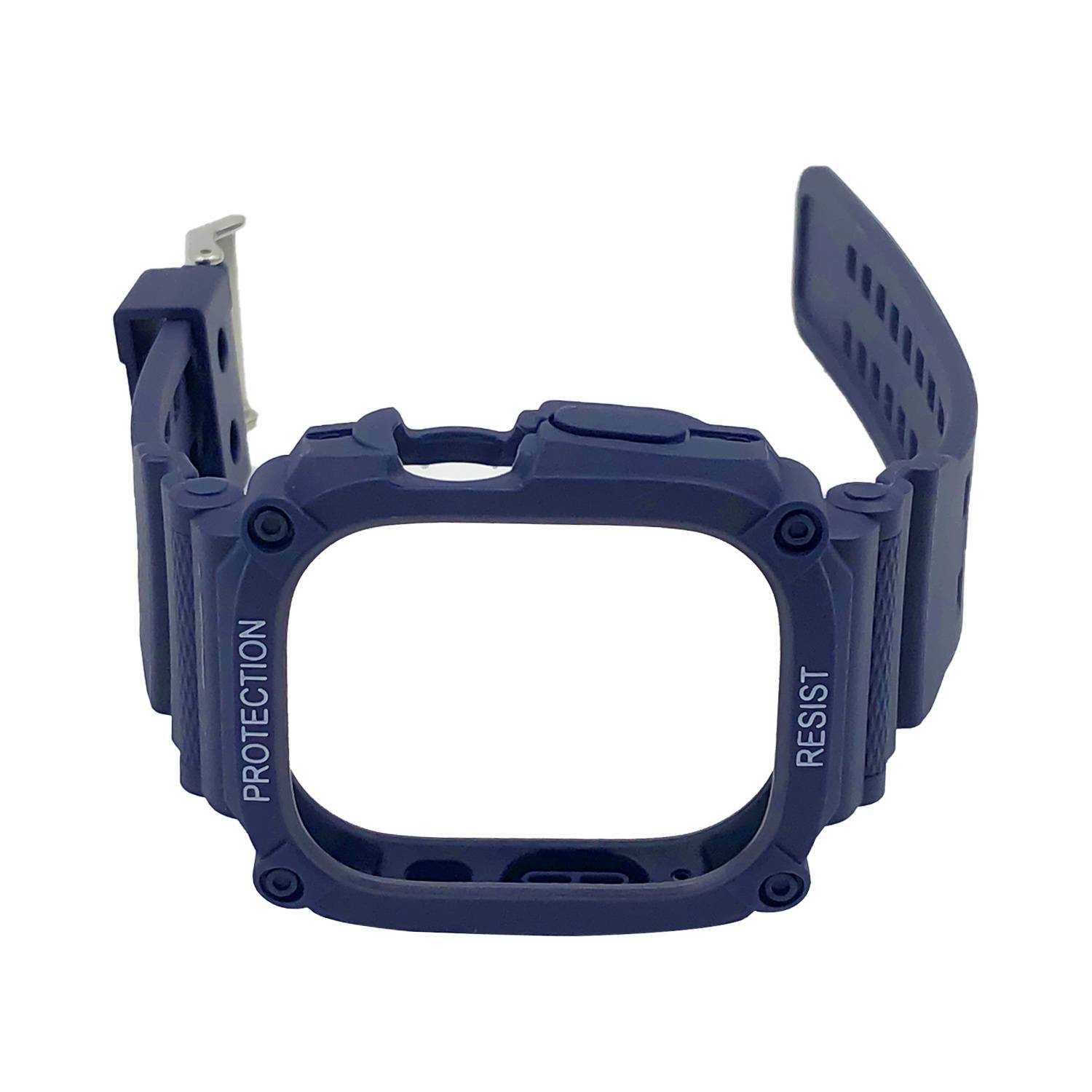 Schutzhülle und Armband für Apple Watch Ultra 49 mm DarkBlue