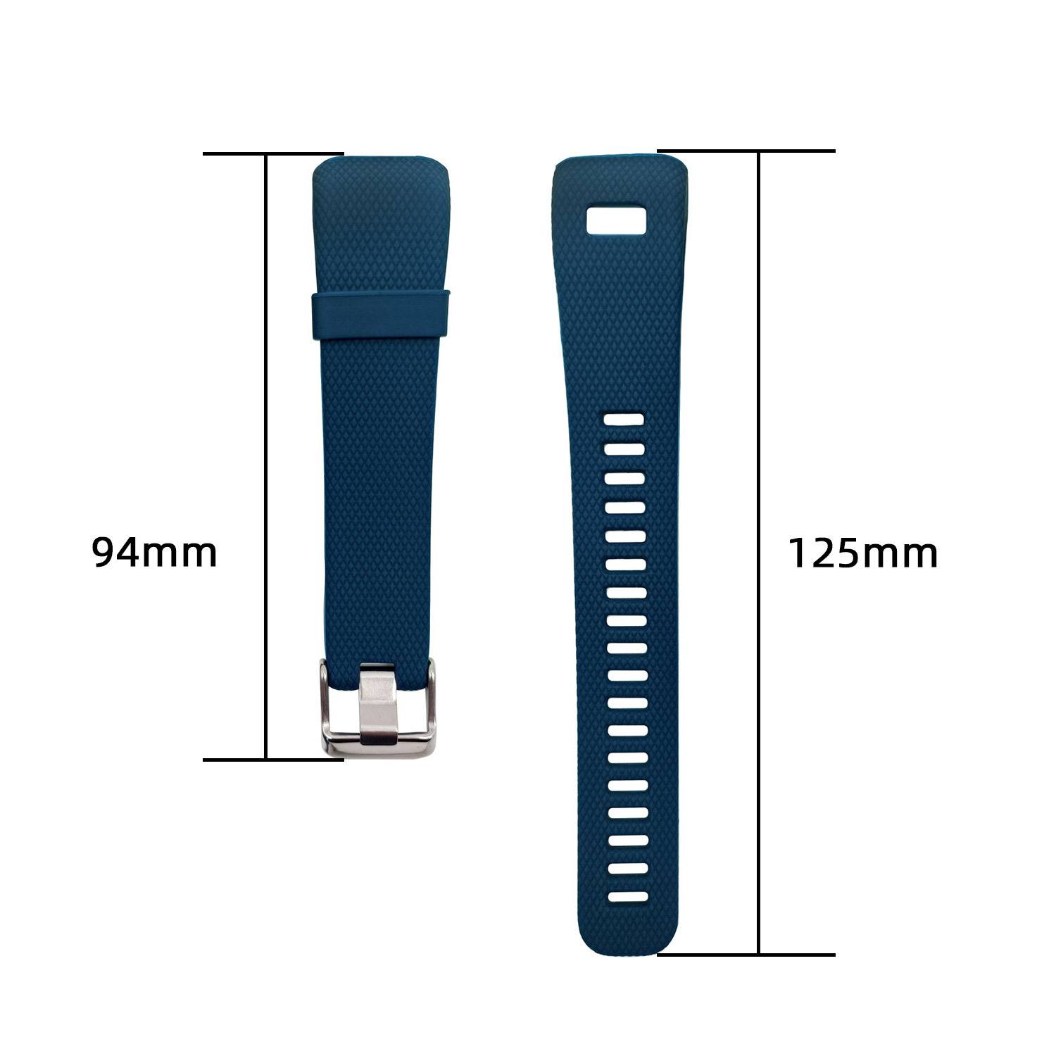 Uhrenarmband Silikon Blue