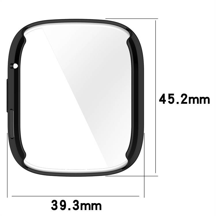 Uhrengehäuse Uhrenabdeckung TPU Black