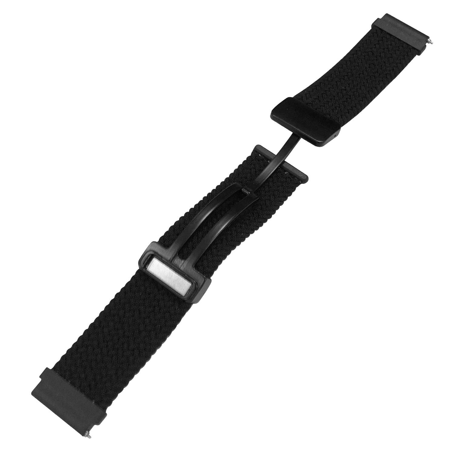 Uhrenarmband mit Magnetverschluss - 22 mm Black