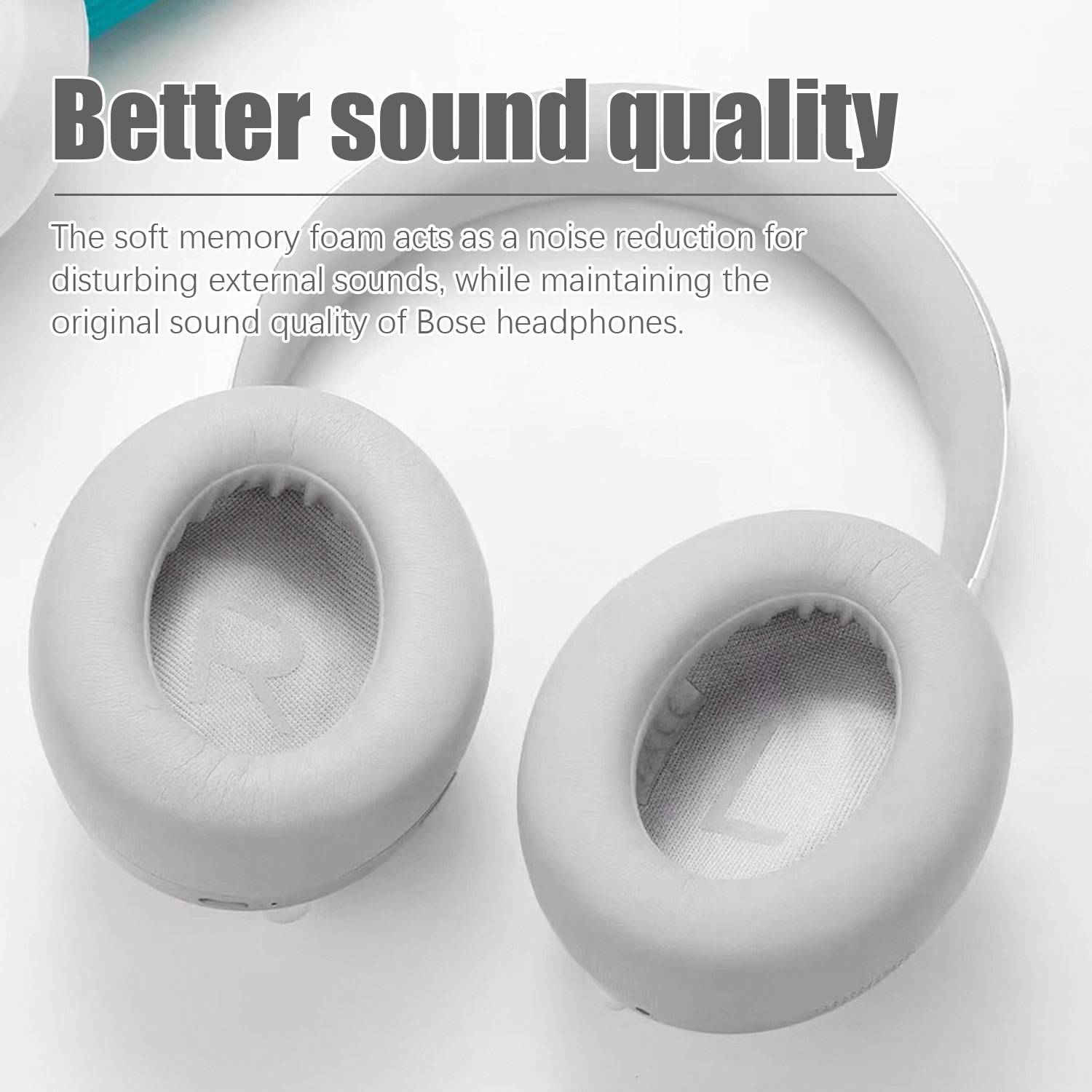 Ohrpolster für Bose NC700 1 Paar White
