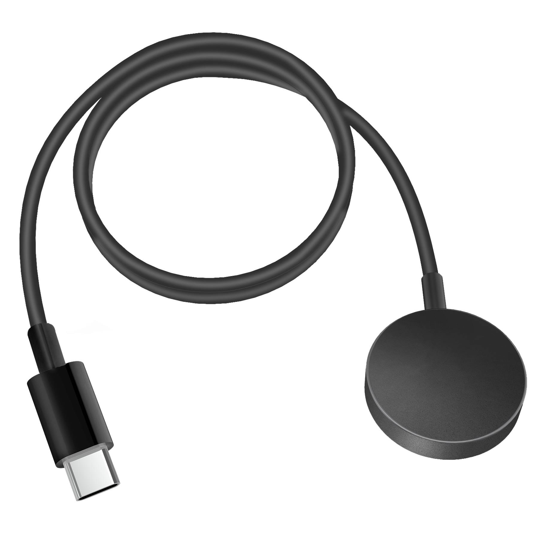 USB-C-Ladegerät für Samsung Galaxy Watch 3/4/5/6/7, Active 1/2 Black