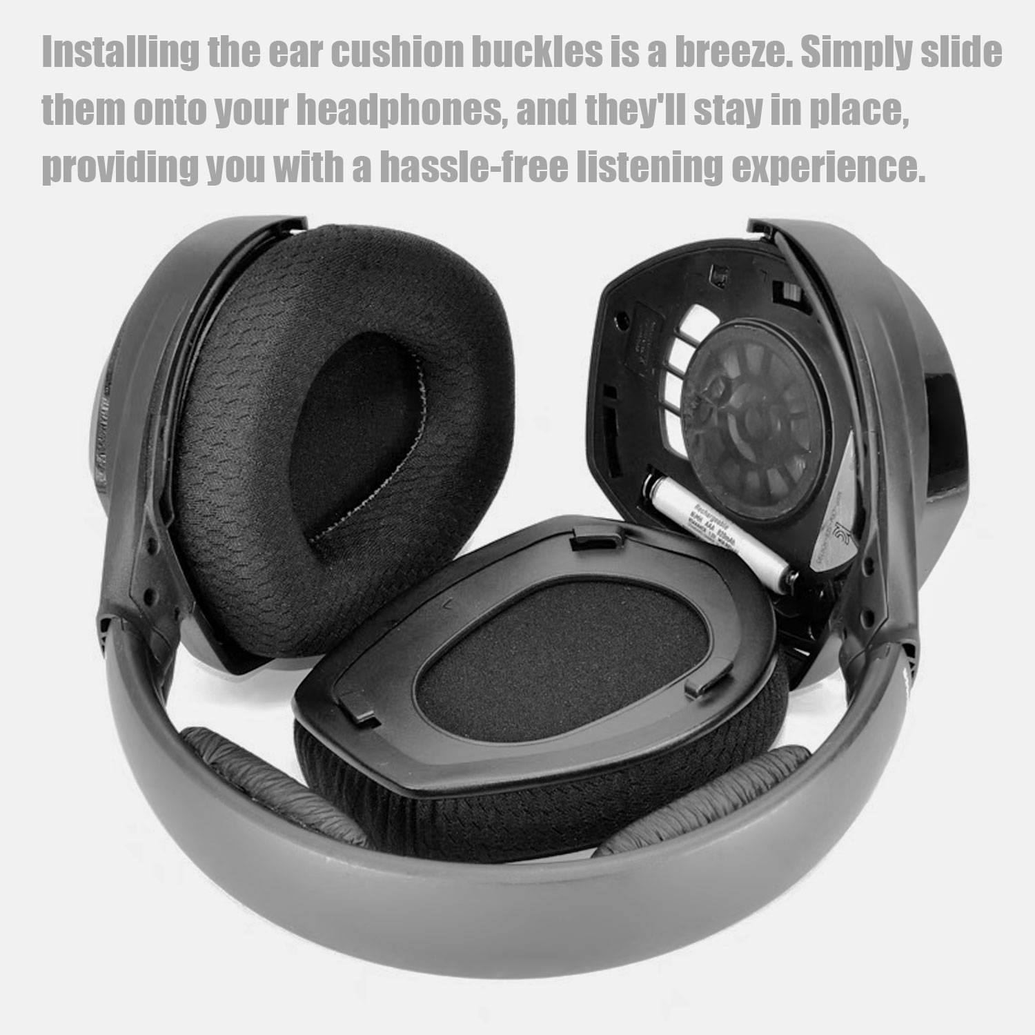 Ohrpolster für Sennheiser HDR RS 165/175/185/195 Black