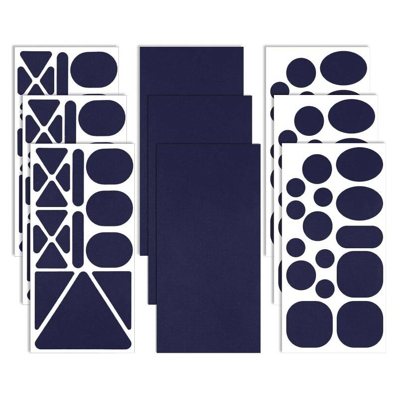 Selbstklebende wasserfeste Reparaturflicken Blue