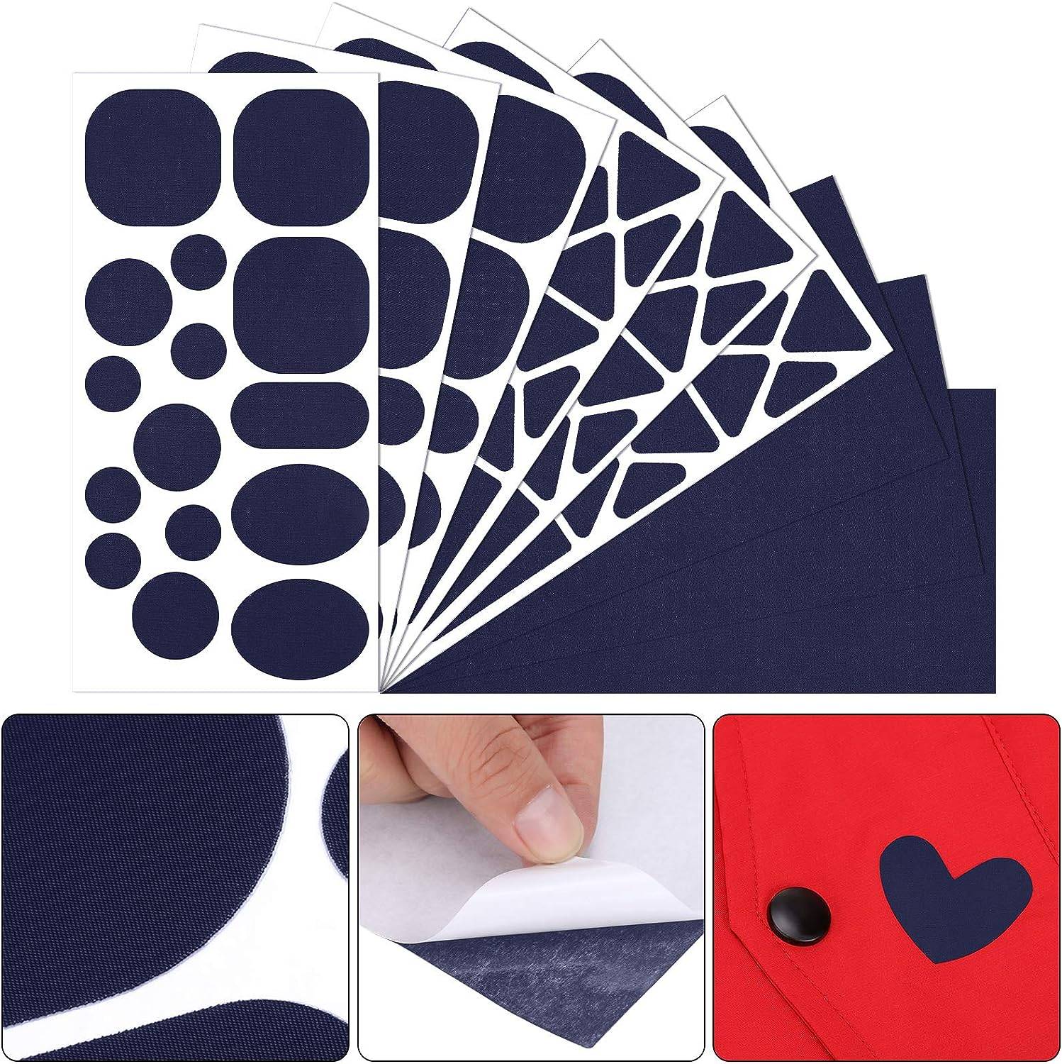 Selbstklebende wasserfeste Reparaturflicken Blue