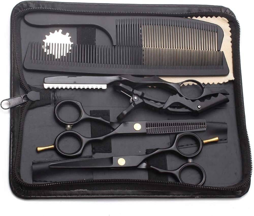 Friseurset zum Haareschneiden – Schere, Kämme, Friseurmesser