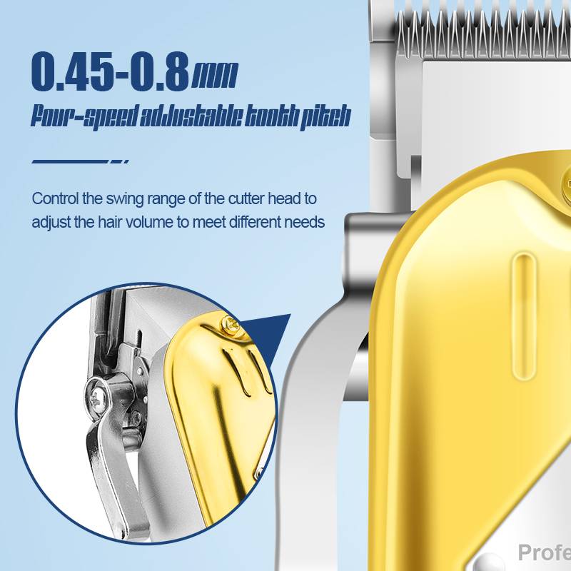 Professionelles Haarschneider-Bartschneider-Set Gold