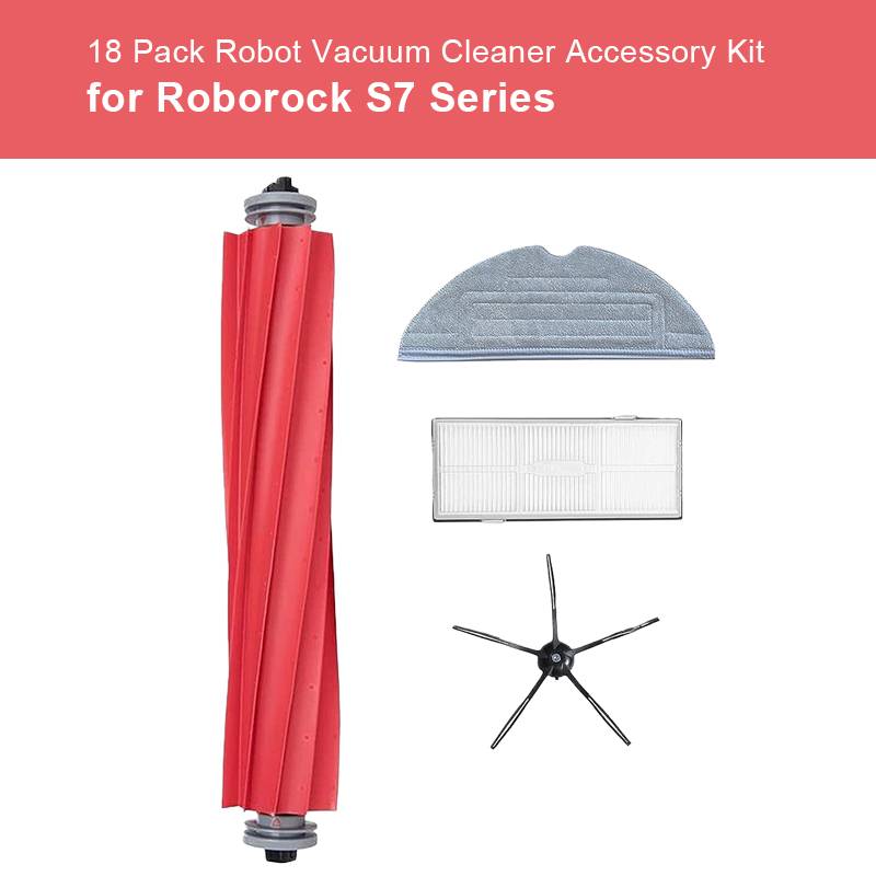Zubehör für die Roborock S7-Serie 18 Teile Roborock S7/S7 Plus/S7 MaxV/S7 MaxV Ultra