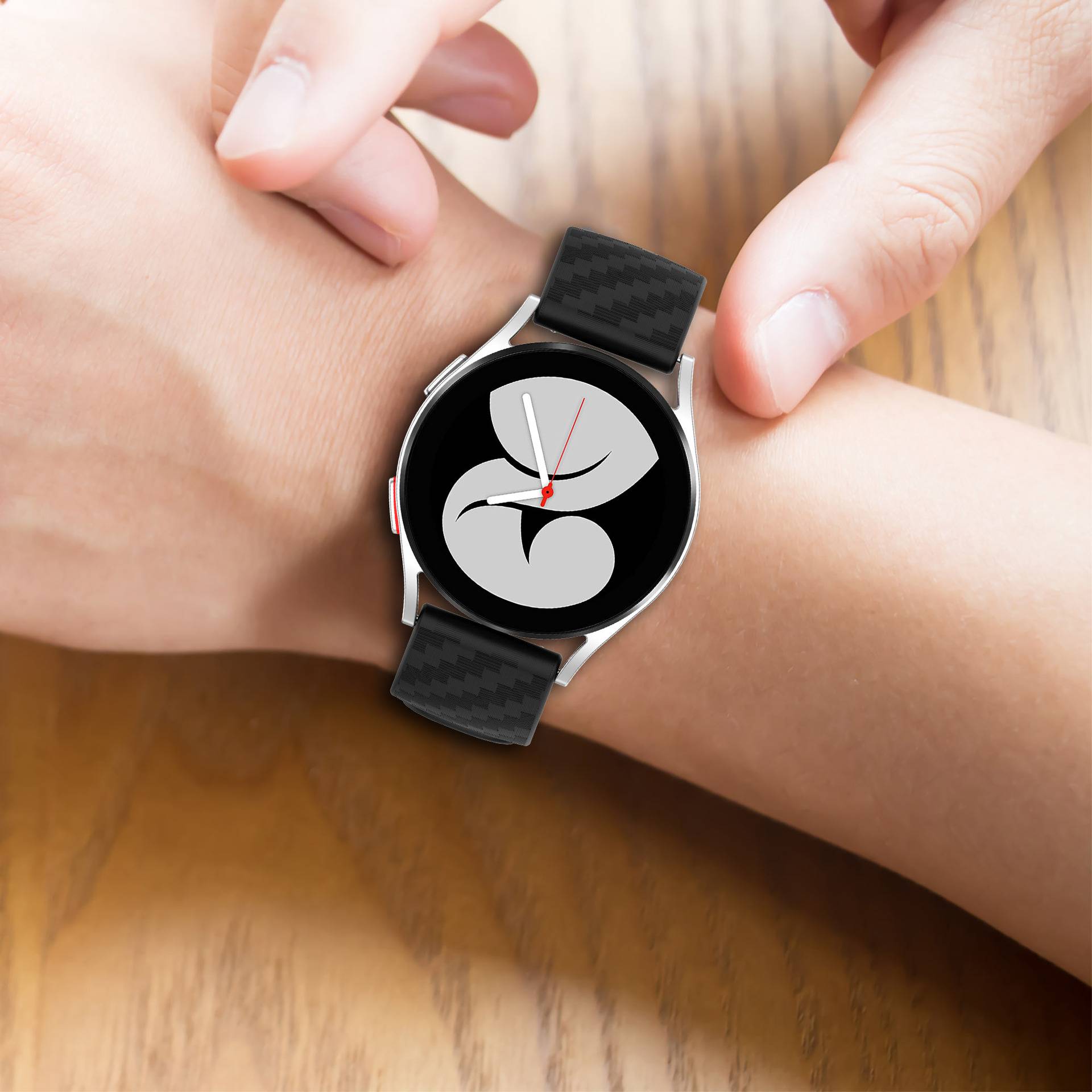 Armband für Garmin Vivoactive 4 / Venu Black 22 mm